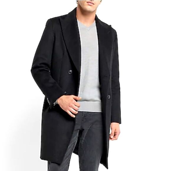 APT. 9 S Silver Gray Merino Wool Blend Fine Knit V-Neck Pullover Sweater - Picture 1 of 12